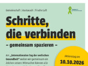 Pressemitteilung: Schritte, die verbinden – gemeinsam spazieren am Tag der seelischen Gesundheit